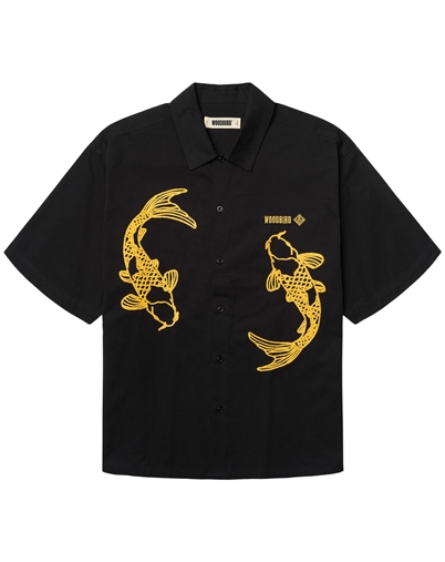 Woodbird - WBWang Carp Hemd - Black